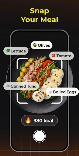 Скриншот 3 — CalCam: AI Calorie Counter