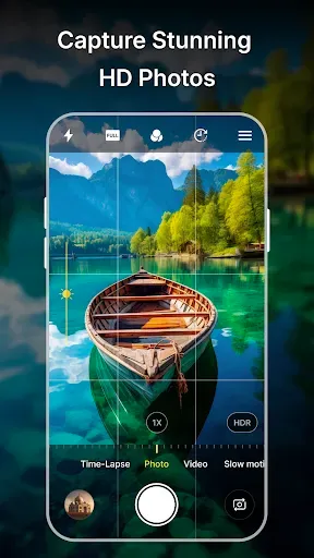 Скриншот 1 — Camera HD for Android - 4K Cam