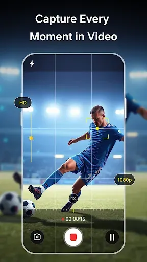 Скриншот 2 — Camera HD for Android - 4K Cam