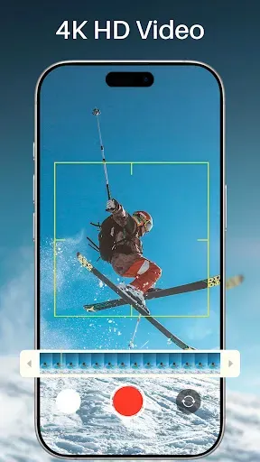 Скриншот 3 — Nice OS Camera, Beauty Camera