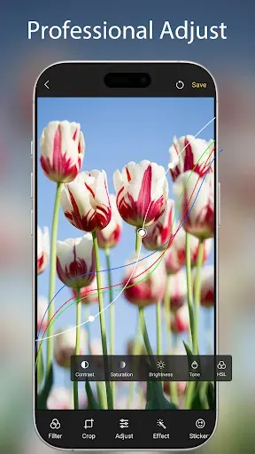 Скриншот 5 — Nice OS Camera, Beauty Camera