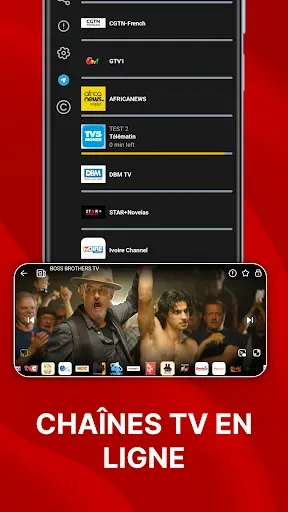 Скриншот 3 — Chaînes TV - tv en direct HD