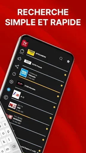 Скриншот 6 — Chaînes TV - tv en direct HD