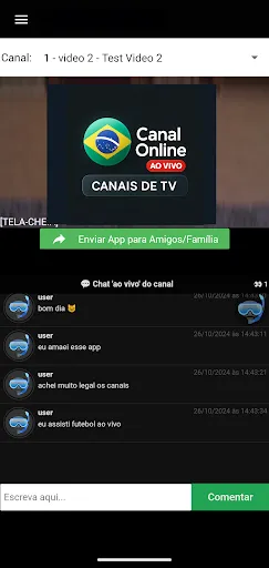 Скриншот 4 — CanalOnline - TV ao vivo