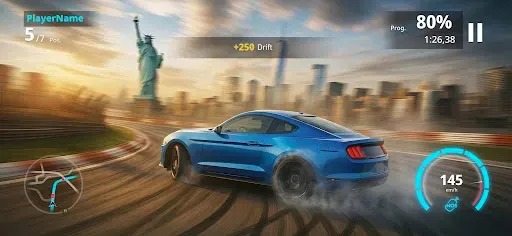 Скриншот 2 — Nitro Rush: Гонки на Машинах