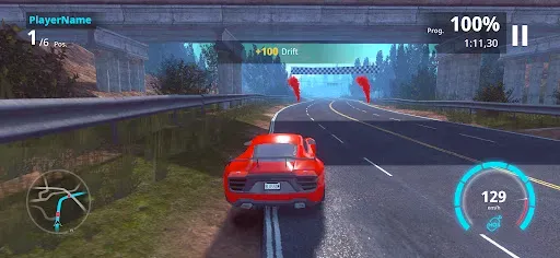 Скриншот 8 — Nitro Rush: Гонки на Машинах