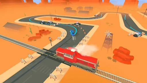Скриншот 1 — Line Race: Уличные Гонки
