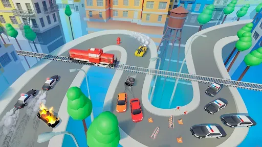 Скриншот 2 — Line Race: Уличные Гонки