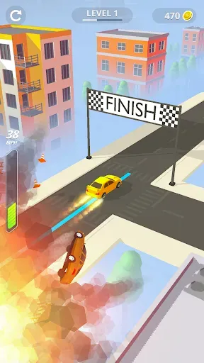 Скриншот 4 — Line Race: Уличные Гонки