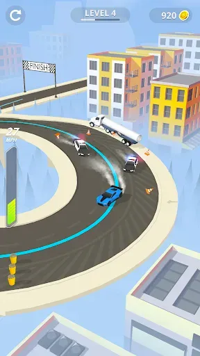 Скриншот 7 — Line Race: Уличные Гонки