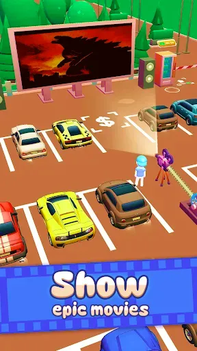 Скриншот 2 — Drive-in Cinema: Idle Game