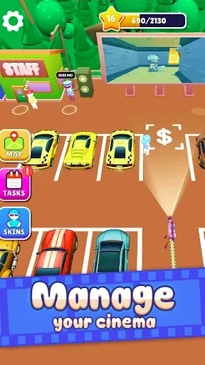 Скриншот 7 — Drive-in Cinema: Idle Game