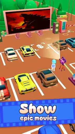 Скриншот 8 — Drive-in Cinema: Idle Game