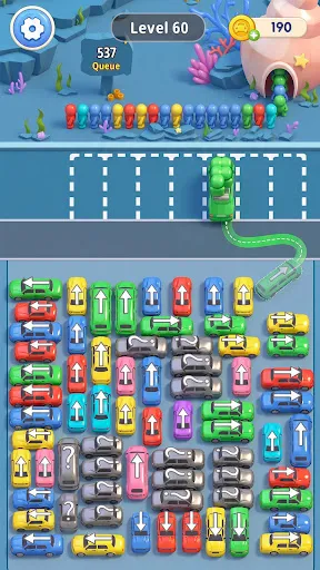 Скриншот 1 — Car Jam Solver: Car Parking