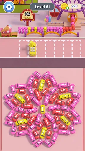 Скриншот 3 — Car Jam Solver: Car Parking