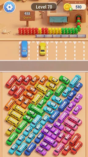 Скриншот 5 — Car Jam Solver: Car Parking