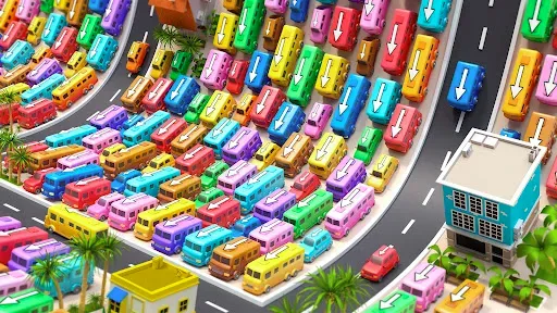 Скриншот 1 — Car Jam Puzzle: Парковка Авто