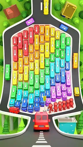 Скриншот 4 — Car Jam Puzzle: Парковка Авто