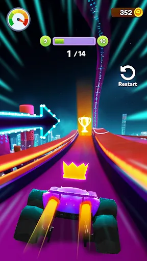 Скриншот 2 — Car Race: 3D Racing Cars Games