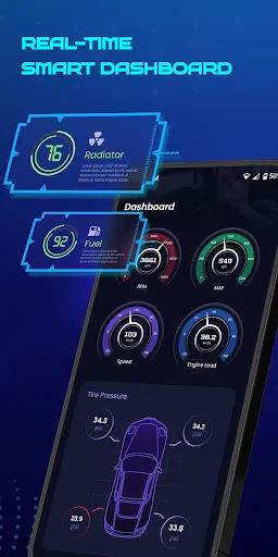 Скриншот 3 — OBD2 Сканер: Диагностика Авто