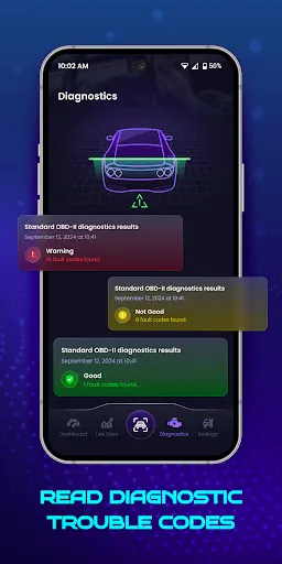Скриншот 4 — OBD2 Сканер: Диагностика Авто