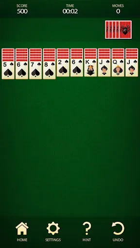 Скриншот 1 — Spider Solitaire: Card Game