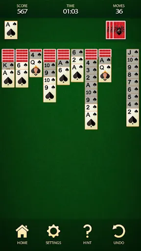 Скриншот 6 — Spider Solitaire: Card Game