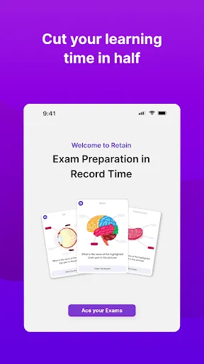 Скриншот 1 — Retain Cards: AI Flashcards