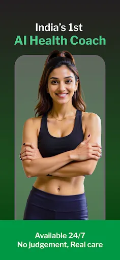Скриншот 1 — Disha: AI Health Coach