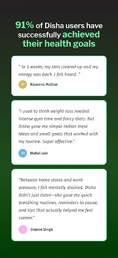 Скриншот 6 — Disha: AI Health Coach