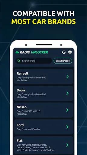 Скриншот 3 — Radio Code Generator Unlocker