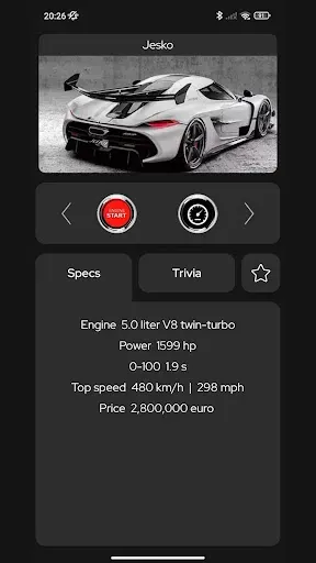 Скриншот 3 — Car sounds | Звуки автомобиля