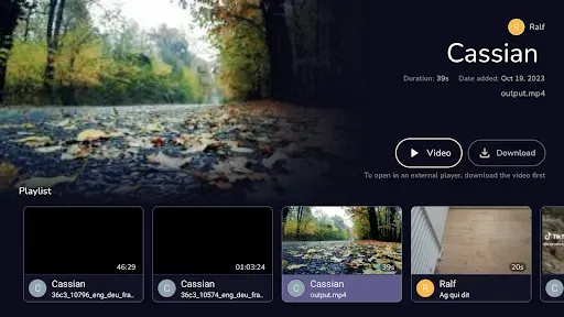 Скриншот 3 — Tevegram : Telegram for TV