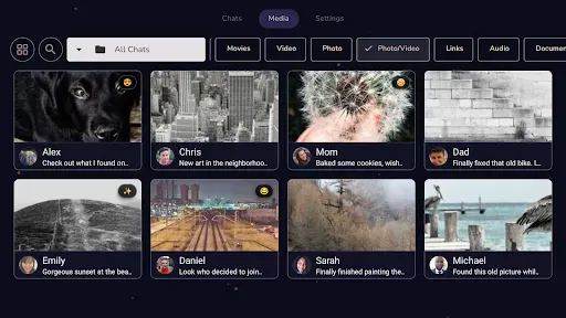 Скриншот 6 — Tevegram : Telegram for TV