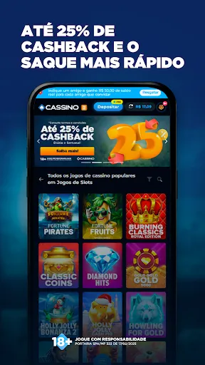 Скриншот 3 — Cassino Bet - Apostas Online