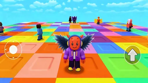 Скриншот 5 — Blox Parkour: Obby Race 3d