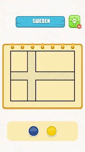 Скриншот 3 — World Flags: Color Puzzle