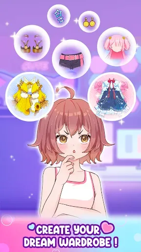 Скриншот 3 — Idol Live: Star Dress Up Game