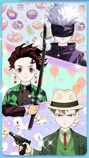 Скриншот 2 — Kawaii Couple: Anime Avatar