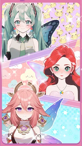 Скриншот 3 — Kawaii Couple: Anime Avatar