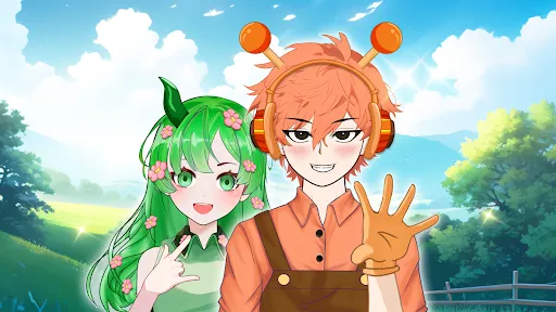 Скриншот 8 — Kawaii Couple: Anime Avatar