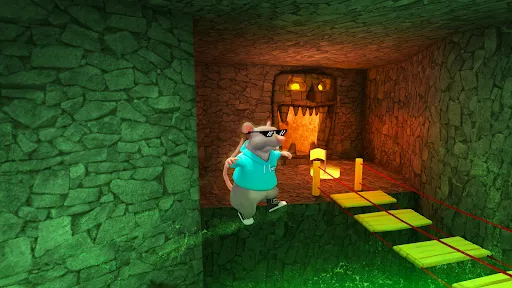 Скриншот 2 — Obby Escape: Prison Rat Dance