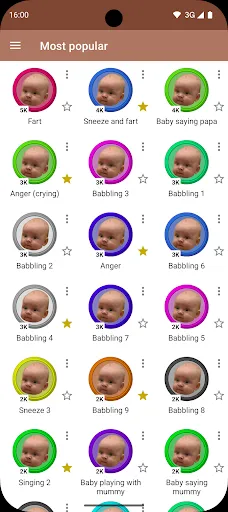 Скриншот 3 — Baby Sounds