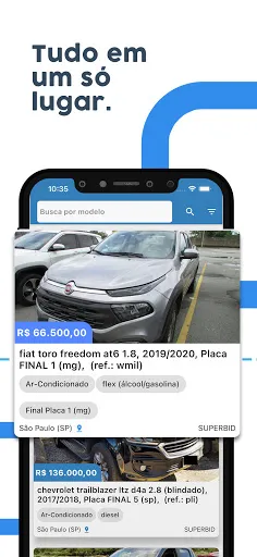 Скриншот 2 — Ache Leilões: Carros e motos!