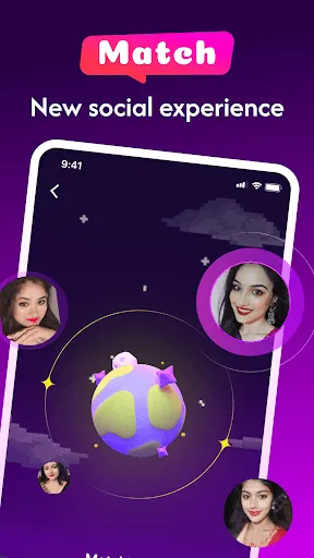 Скриншот 2 — Hitto Lite: Video chat & Meet