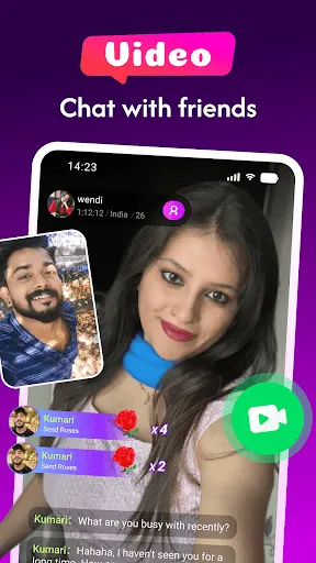 Скриншот 4 — Hitto Lite: Video chat & Meet