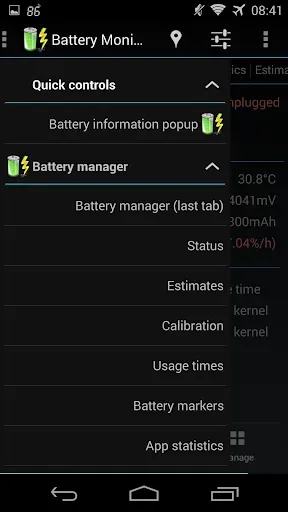 Скриншот 5 — 3C Battery Manager