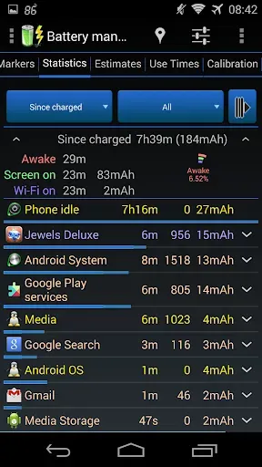 Скриншот 6 — 3C Battery Manager