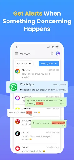 Скриншот 7 — SpyX: Monitoring App
