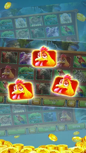 Скриншот 1 — 777 Wild Jungle Slots